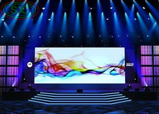 El tamaño del panel LED del visualizador de LED RGB es de 500 * 500mm Tamaño y 10000 Horas de vida útil de la pantalla