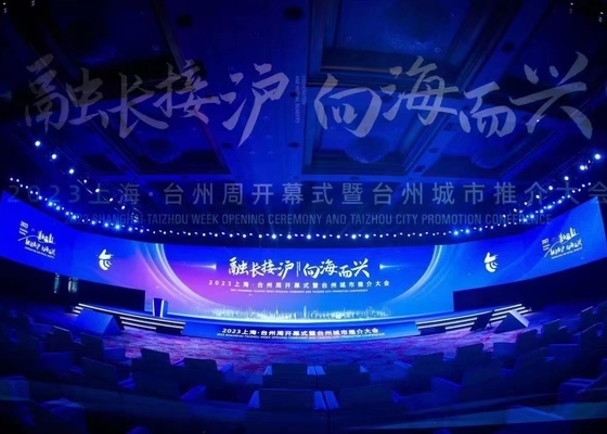 Pantalla de gran angular, gran ángulo de visión, pantalla de alquiler, 5500cd/M2 Estadio pantalla LED a prueba de agua de alta definición