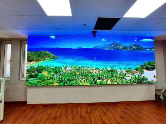 Buen precio Pantalla LED de alta resolución P2.5 para interiores 640x480mm Panel de aluminio de fundición a presión LED Pantalla de vídeo LED para sala de conferencias en línea