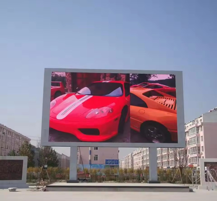 Pantalla LED de color completo para exteriores y publicidad y eventos SCX LED P8 P10 P5 P6 Pantalla LED de instalación fija exterior