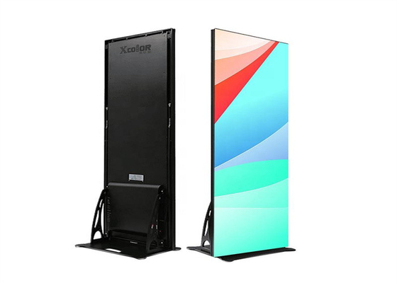 1/32 escanear pantalla LED de piso de pie P2.5 interior cartel pantalla LED 640 * 1280mm