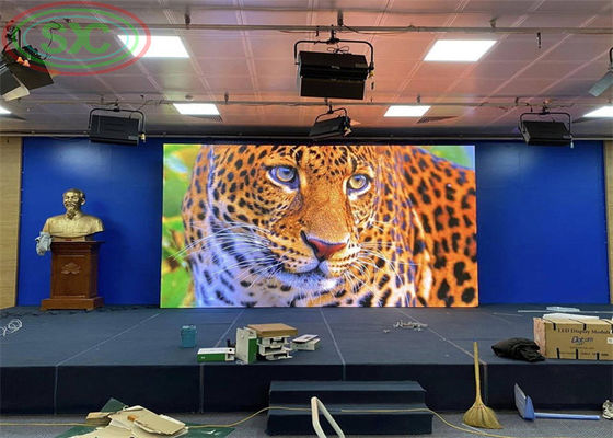 Buen precio COB Pantallas de aluminio de fundición por inyección en interiores alquiler/instalación fija Conciertos, bodas, reuniones 960mm*960mm P6 pantalla de LED en línea