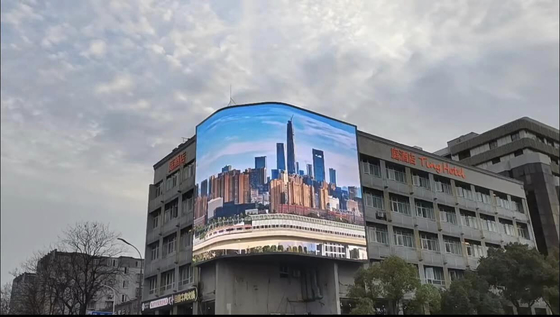 Pantalla LED a todo color exterior P6 Pantalla LED con gran ángulo de visión y alta tasa de actualización