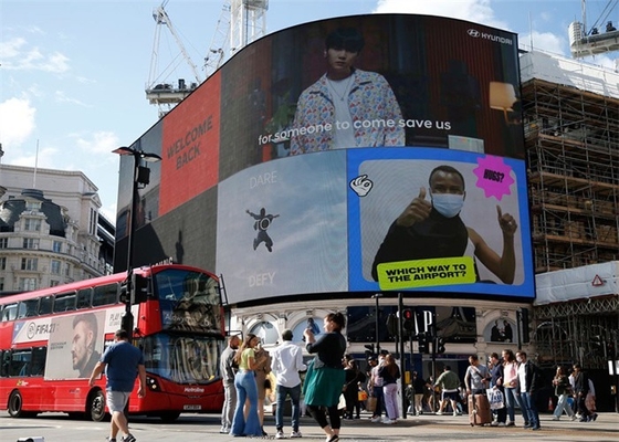P3.91 Módulo de vídeo a todo color LED Billboard Mobile Display Ultra HD pantalla de publicidad con LED