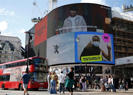 P8 pantalla de publicidad LED SMD al aire libre 8mm Pitch IP65 resistente al agua