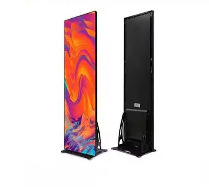 Buen precio P2.5 P2.6 Tablero portátil de señalización de la calle LED Poster pantalla de color completo Epistar LED Chip SMD1515 en línea