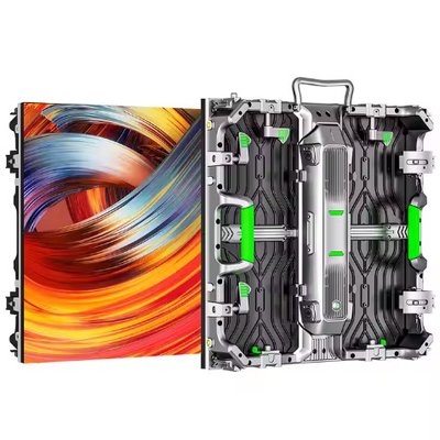 Alta luminosidad de color completo RGB P6 LED pantalla de alquiler 960Mm X 960Mm gabinete interior