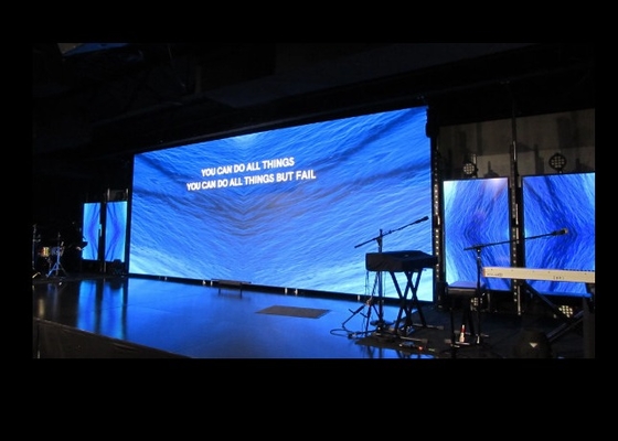 Clave en mano 500x500 500x1000mm HD Eventos gigantes en interiores y al aire libre LED Video Wall P2.6 P2.976 P3.91 P4.81 Pantalla de alquiler de escenario pantalla LED