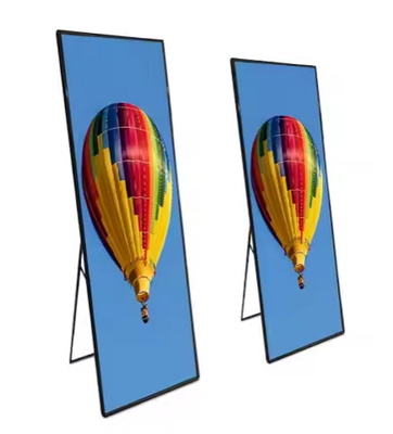 P2.5 de color completo para interiores Espejo LED pantalla inalámbrica USB 4G Cartel de control inteligente