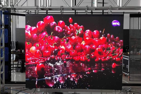 Centro comercial Moda de color completo P3.91-7.82 Pantalla de cortina de vidrio de pantalla LED transparente