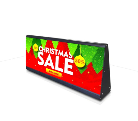 Pantalla de la cabina del coche impermeable P4 Chip Epistar de color completo 3 años de garantía