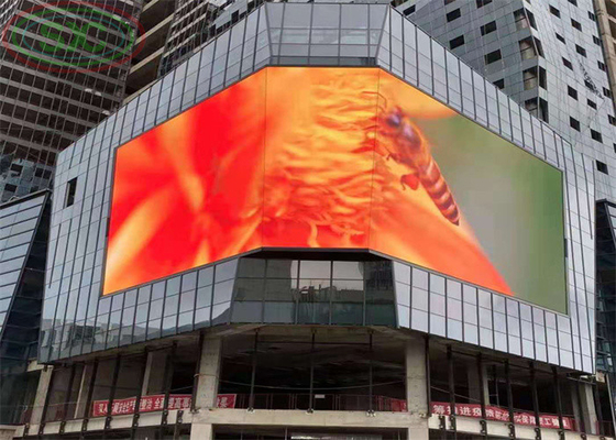 Pantalla de LED de pared 3D 4k gigante de exterior LED señal de LED P10 exterior LED para publicidad en los medios