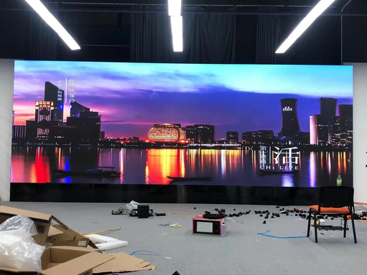 P2 Indoor Full Color LED Display 512x512mm Panel de aluminio de fundición a presión de alta resolución LED pantalla de pared de video