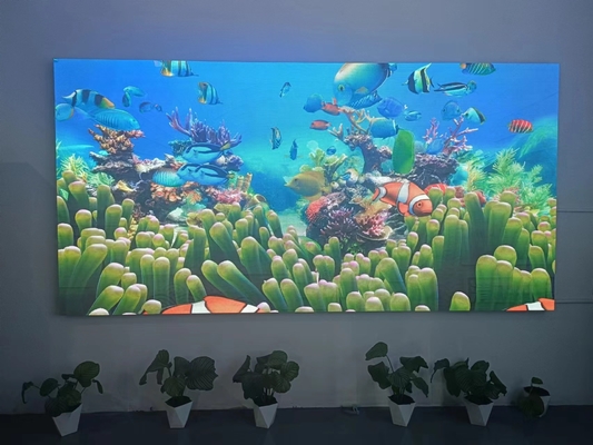 160000 puntos/m2 Densidad de color completo Panel LCD LED interior con resolución de módulo de 64x64 puntos