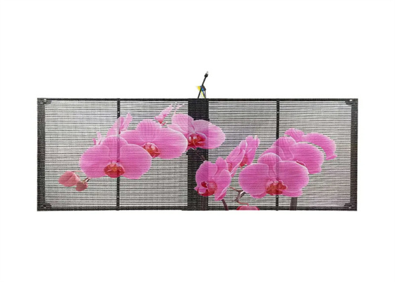 Indicador LED transparente de alto brillo G3.91-7.82 Display LED 1000*500mm de aluminio fundido a presión