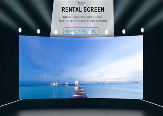 HD Indoor P6 escenario de fondo Eventos LED Rnetal Video pantalla de pantalla de pared LED