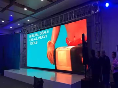 Pantalla LED de publicidad RGB personalizada para interiores P3 192 mm X 192 mm Tamaño del módulo