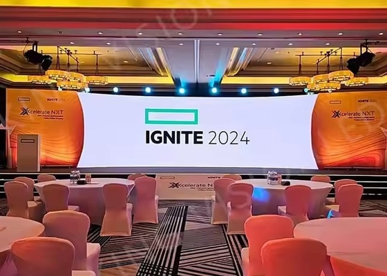 Pantalla LED de publicidad RGB personalizada para interiores P3 192 mm X 192 mm Tamaño del módulo
