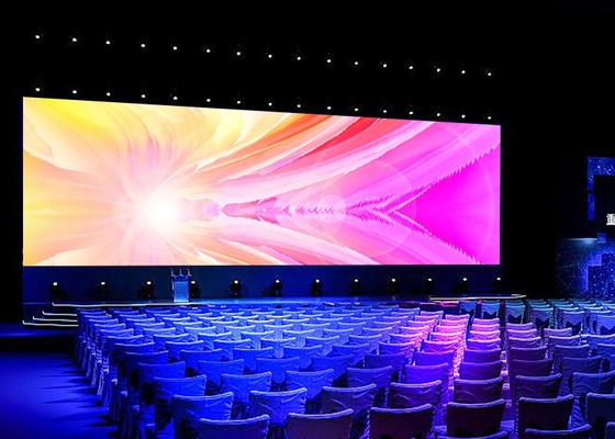 Alta luminosidad 2500 nits Color completo P2 Indoor Hanging LED Display Chasis de aluminio fundido a presión