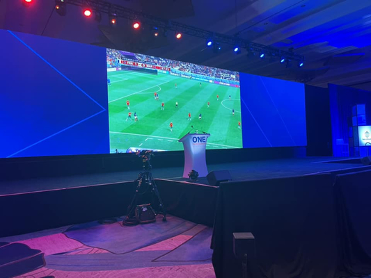 Pantalla LED de color completo para eventos publicitarios y más pared de video P4 de alta densidad con tecnología de control avanzada y amplia compatibilidad para imágenes impresionantes