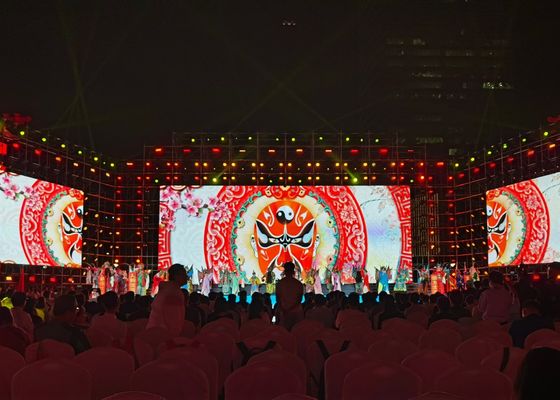 Buen precio Ultra-Clar Die-Casting Aluminio RGB LED Display 1/4 Estadio de escaneo de color completo pantalla exterior a prueba de agua pantalla de color único y doble en línea