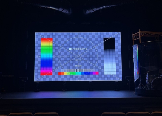 Escenario del evento Color completo 320 * 160mm P2.5 GOB LED Display Panel de pantalla LED a prueba de agua en interiores