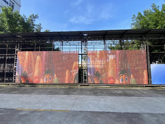 P6 Indoor Full Color Stage LED Screen Chasis de aluminio de fundición a presión 3 años de garantía
