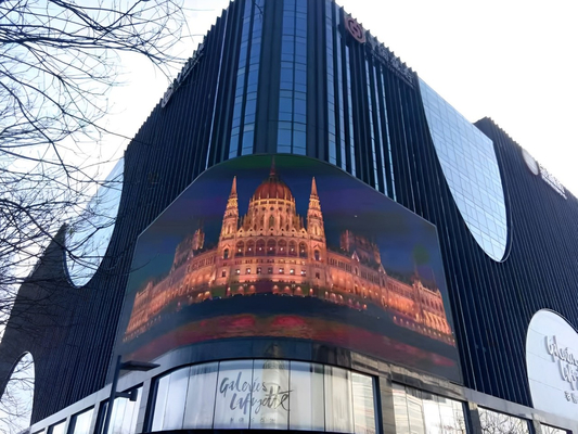 P6 Pantalla LED a todo color exterior con ángulo de visión horizontal y vertical de 120° para aplicaciones amplias