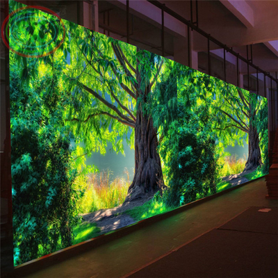 Display de vídeo exterior de LED a todo color con encapsulación SMD2121 y protección impermeable IP65