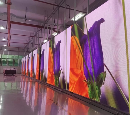P6.67 Display publicitario LED constante Durable y 5000 horas Mtbf para su éxito publicitario