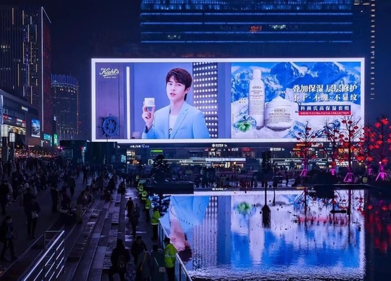 Display LED de color completo para alquiler de publicidad al aire libre 256*128mm Módulo 6500cd/m2 Brillo