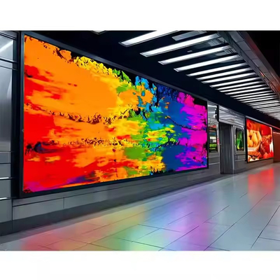 768 x 768 mm Panel LED de interior RGB a todo color con módulo tamaño 192 mm x 192 mm Recinto publicitario