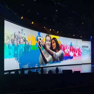 Pantalla LED SMD para interiores P2 de paso pequeño, alta resolución, HD, pantalla flexible, pantalla LED de alquiler para exteriores