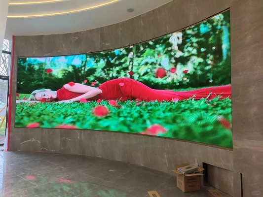 Alquiler de pantallas de escenario LED de interior P6 personalizadas / tableros de pantalla LED RGB con controles remotos