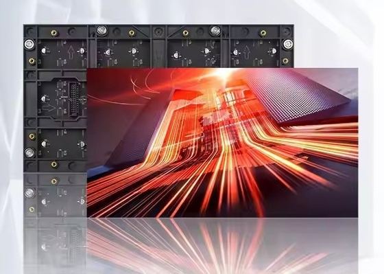 Publicidad Módulo de alquiler de aluminio fundido a presión P6 pantalla LED HD suspendida sin manchas