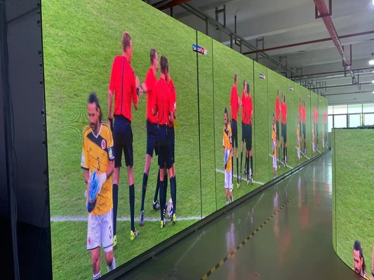 Alquiler de interiores P2 RGB LED Display de alta resolución de alta definición Flexible sin retraso
