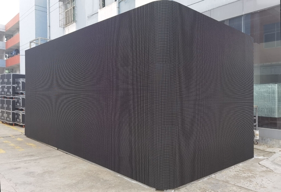 Pantalla de publicidad P6 impermeable SCX LED para exteriores Instalación fija Pantalla LED de color completo para exteriores