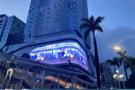 Pantalla LED p8 a todo color exterior para publicidad y eventos perfecta para centros comerciales