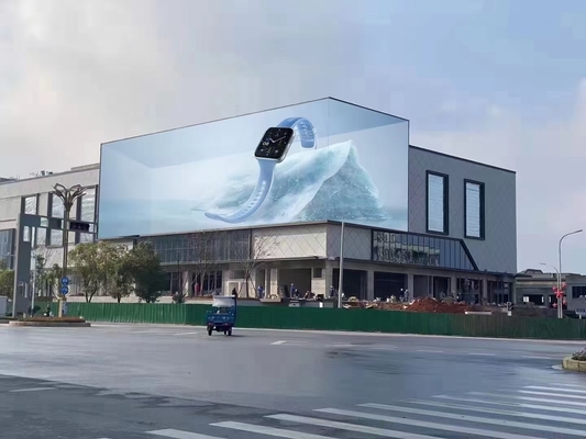P5 Display LED de publicidad exterior de aluminio fundido con superficie curva SMD2121, Brillo 2500 Nits