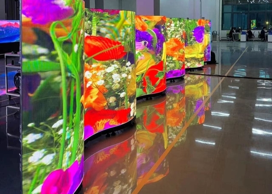 P6 Exterior HD SMD LED Display de fundición a presión Pantalla de aluminio de color completo gabinete de hierro Eco-amigable
