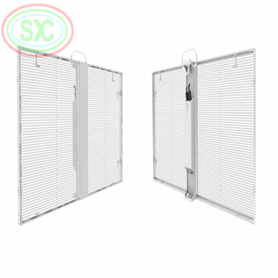 Pantalla LED transparente IP43 impermeable para eventos y exposiciones