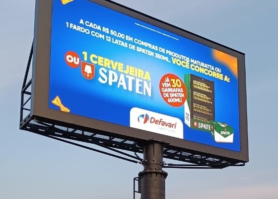 Publicidad vial P8 exterior impermeable a todo color pantalla de vídeo LED con certificados CE RoHS FCC CCC UL