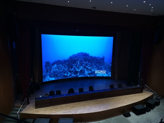 Alquiler de aluminio de fundición a presión pantalla LED resistente al agua 256 * 128mm P10 Estadio Perímetro pantalla LED