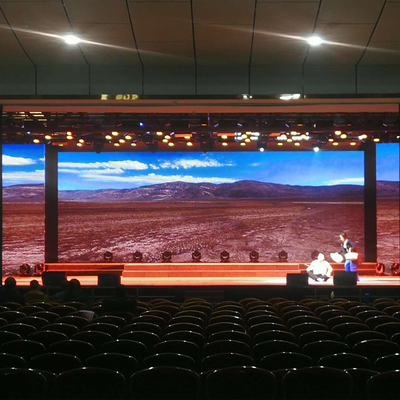 P3 Indoor Full Color LED Display Alto brillo y balance de blancos ajustable Ideal para el escenario