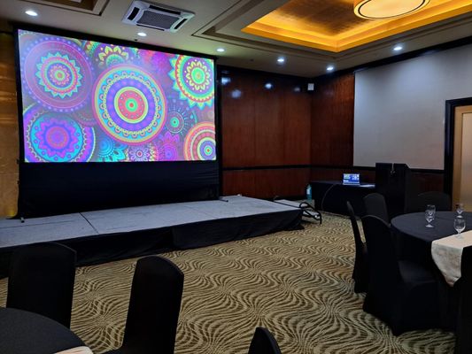 Capacidad de video a todo color Gigante de 20 pies pantalla LED fija