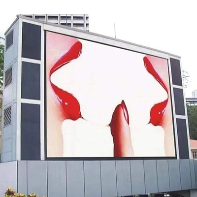 Pantalla publicitaria a color SMD3535 P6 para exteriores con alta frecuencia de actualización y brillo de 5000 cd/m2