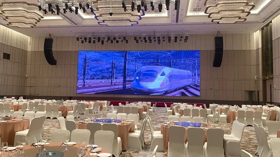 P20 impermeable Edificio de publicidad LED pantalla LED pared de vídeo ultra-claro personalizable