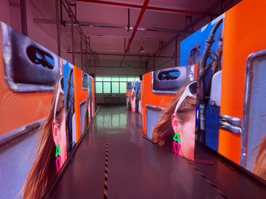 Impresora de luz LED a todo color P4.81 de publicidad Instalación fija/Alquiler