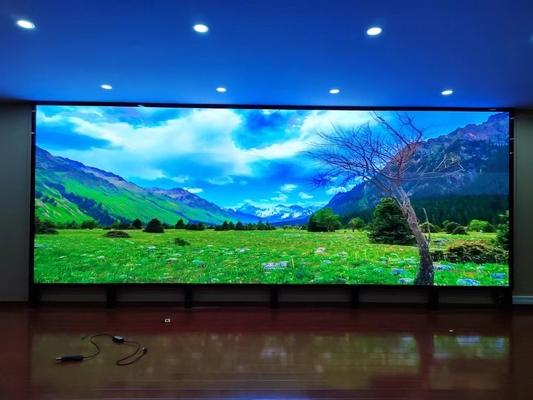 Pantalla de alquiler de COB Ultra HD Programable P1.25 Indoor Display LED a todo color 1/8 Modo de escaneo