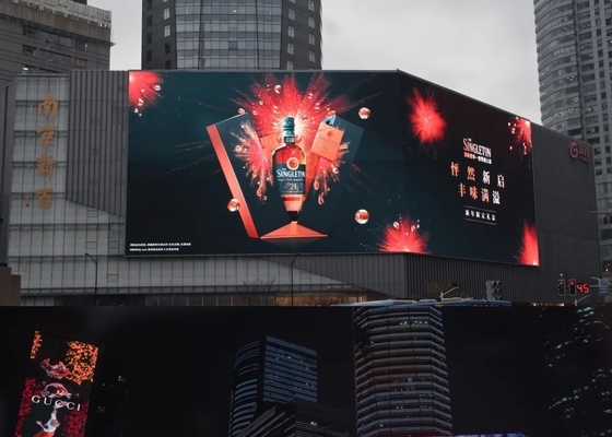 Mejora tus esfuerzos publicitarios con el sistema de control Novastar Panfletos LED Tasa de actualización 3840HZ y brillo 5500nits
